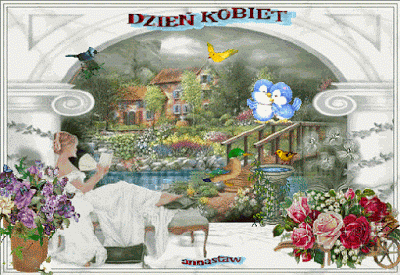 Piękny krajobraz dzień kobiet